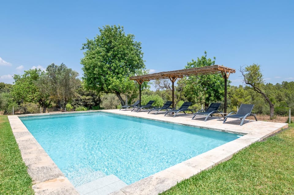Property building, Living room, Swimming pool