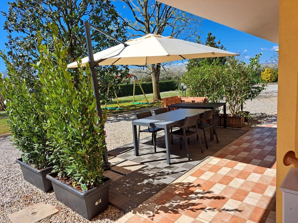 Property building, Spring, Garden view, Inner courtyard view