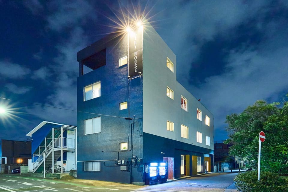 Property building, Night, Neighbourhood, Street view