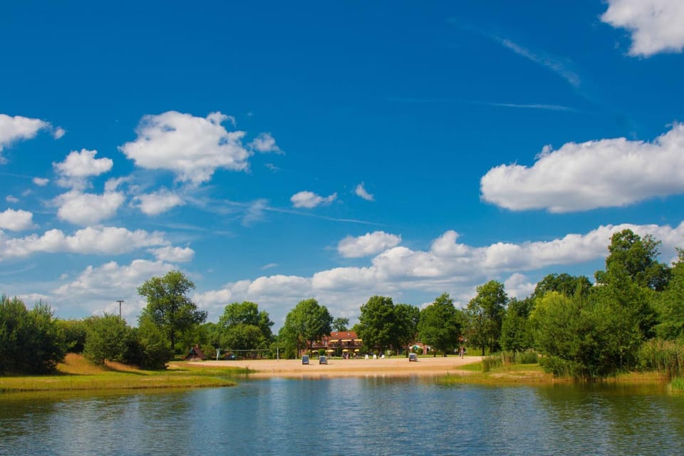 Natural landscape, Beach, Lake view