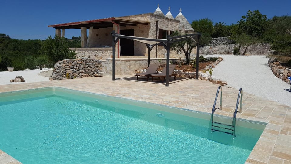 Property building, Pool view