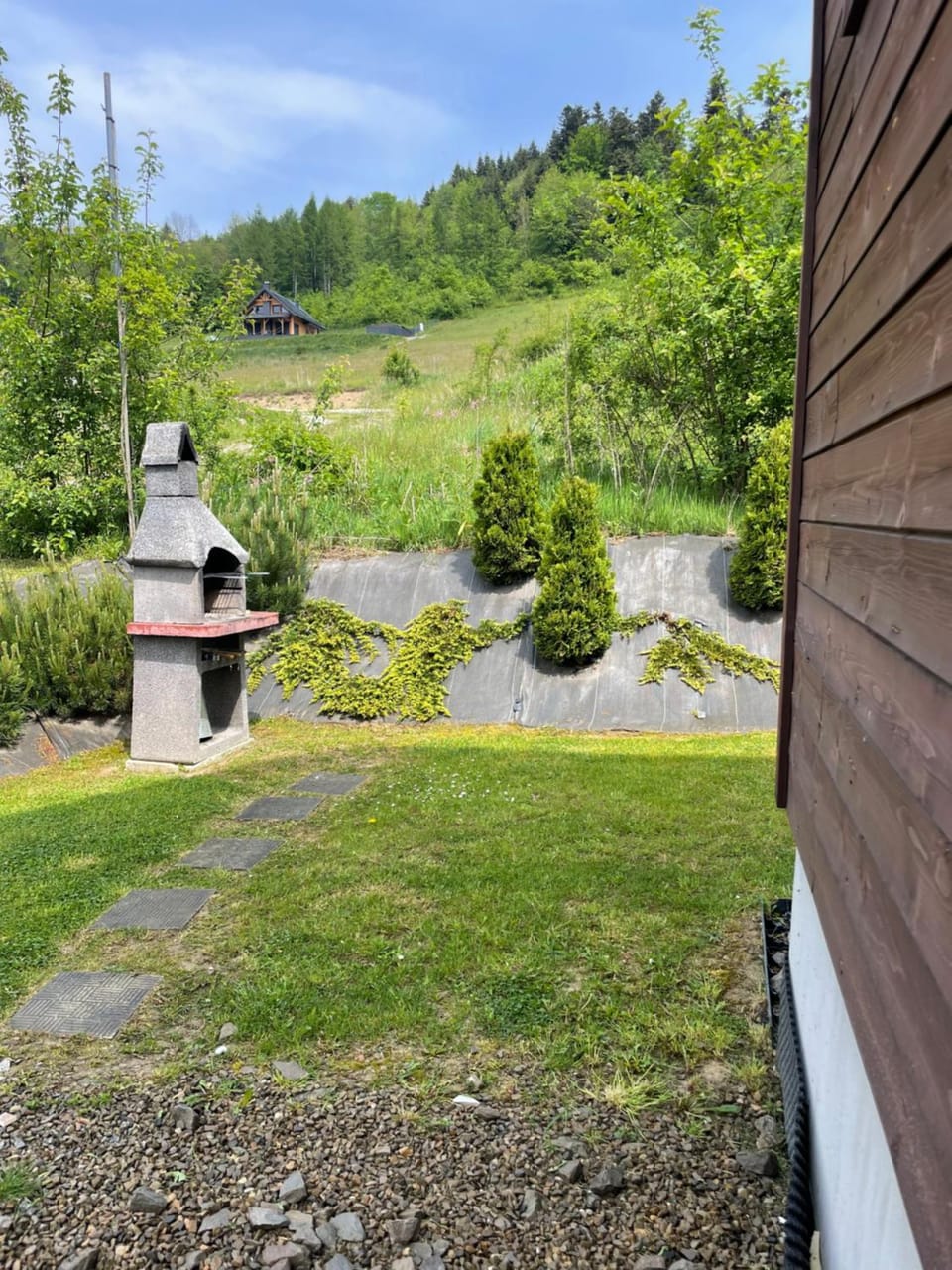 Spring, Day, Natural landscape, Garden, Garden view, Mountain view