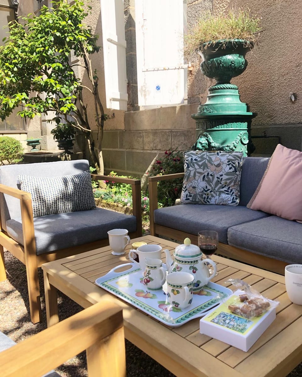 Patio, Garden, Seating area
