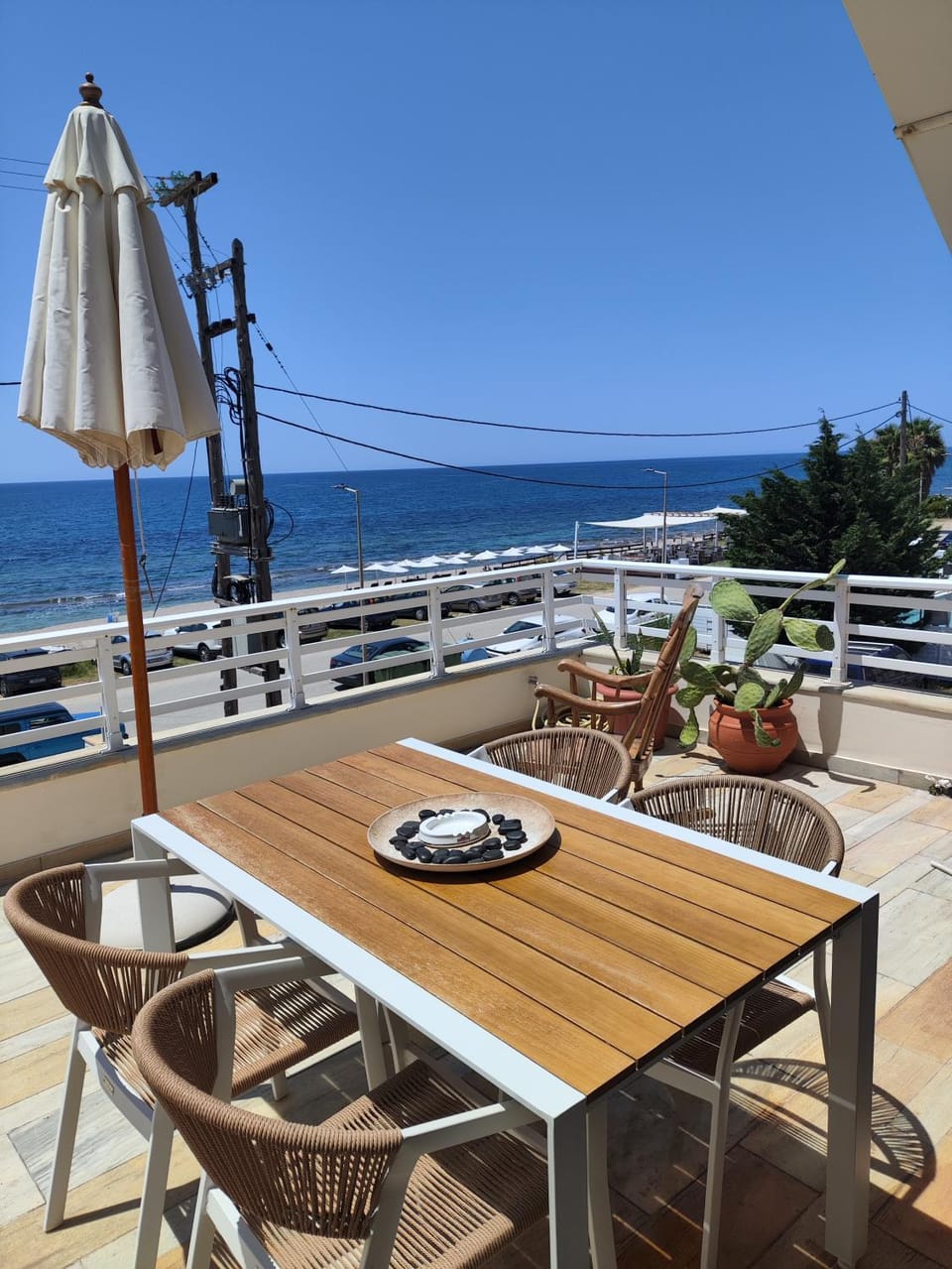 Suite in front of the sea Apartment in Greece