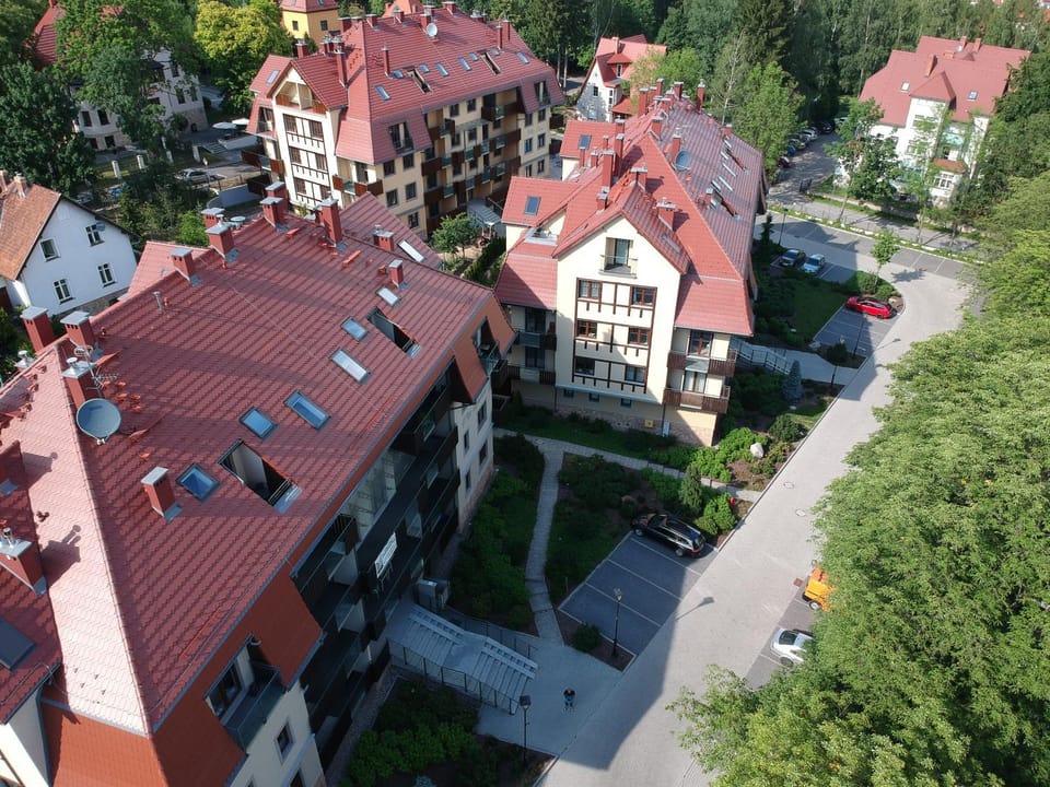 Apartament z pięknym widokiem Polanica Ogrodowa Wille Parkowe Apartment in Lower Silesian Voivodeship