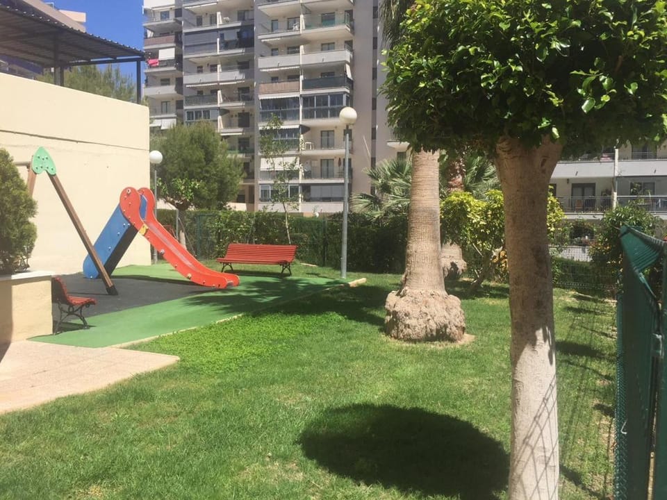 Natural landscape, Children play ground, Garden, Garden view