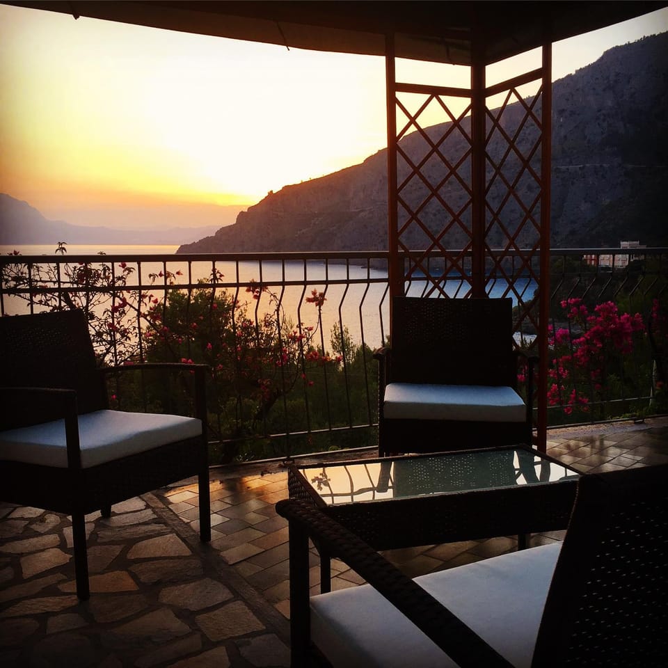 Balcony/Terrace, Sea view, Sunset