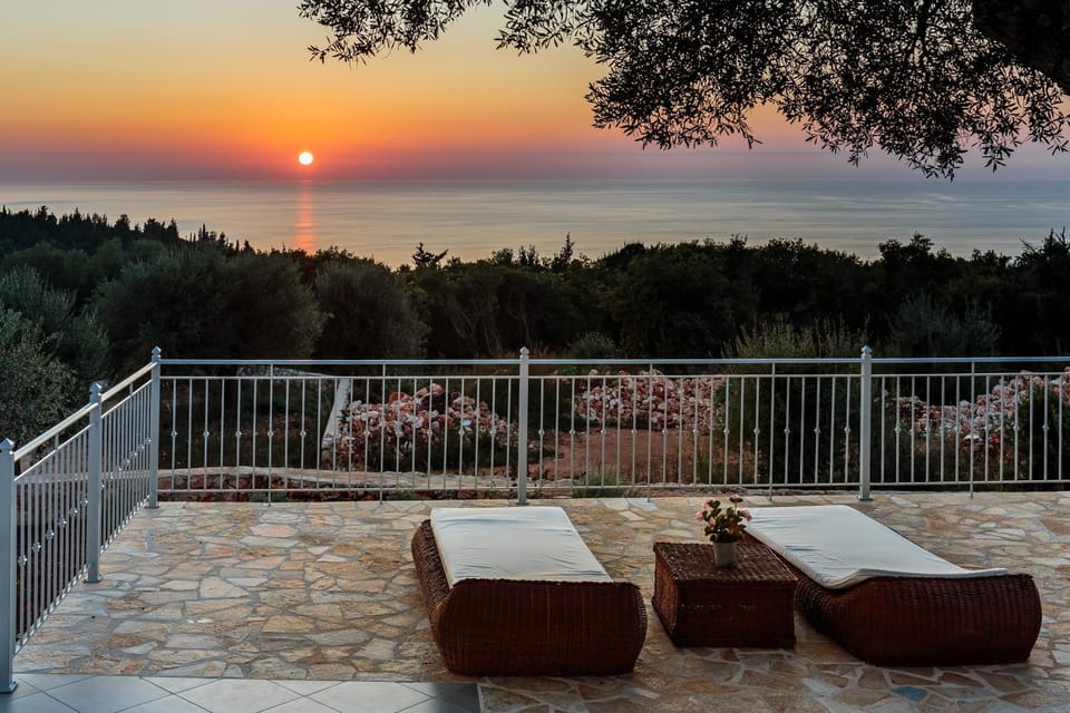 Fiscardo Luxury Stone Villa Alex ,with sunset view! Villa in Cephalonia