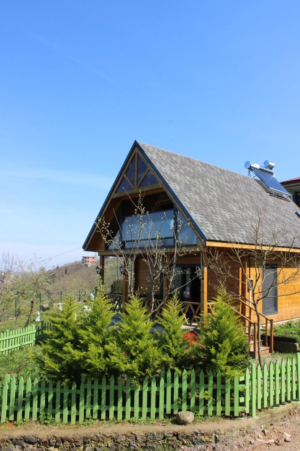 Property building, Garden view