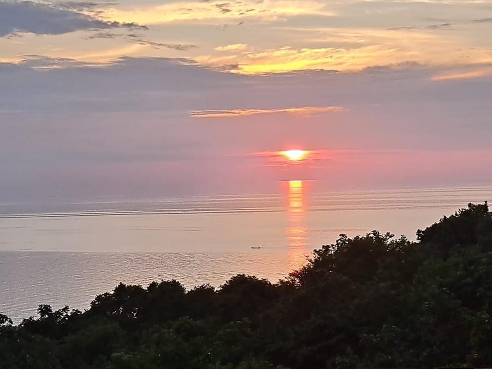 Natural landscape, Sea view, Sunset