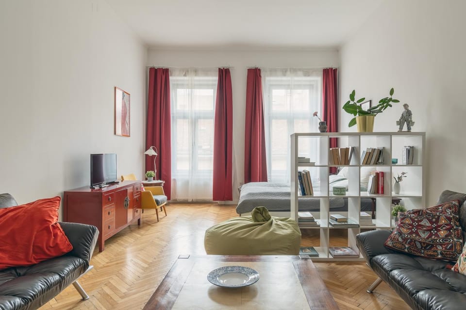 Living room, Bedroom