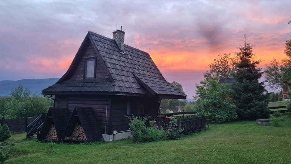Property building, Garden, Sunrise