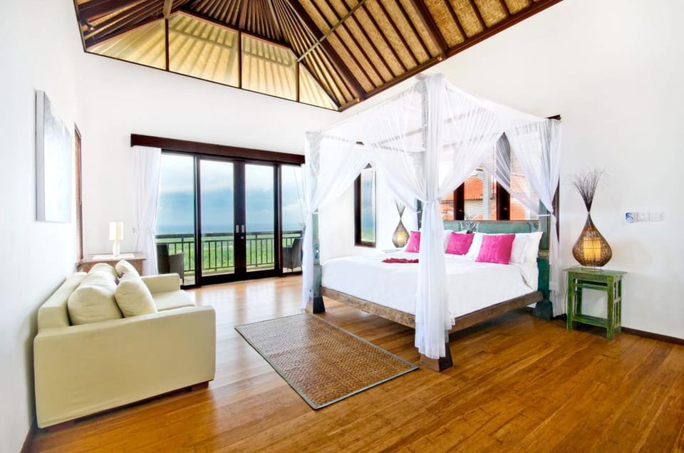 Bedroom, Sea view