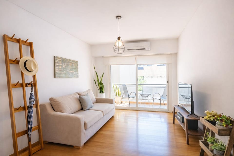 Living room, Seating area, air conditioner
