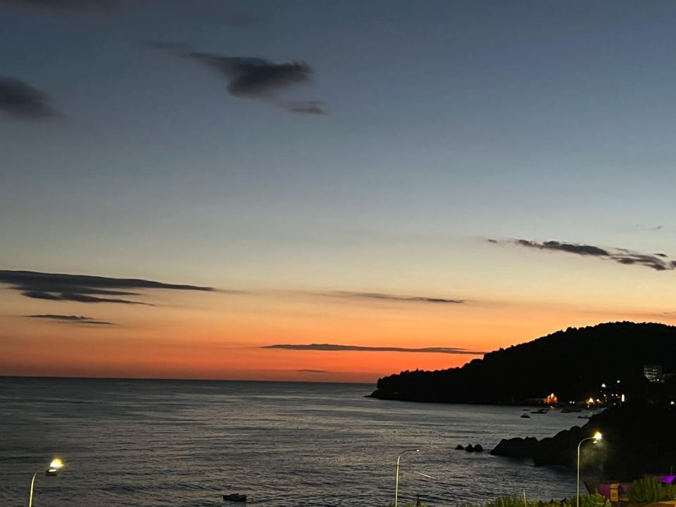 Sea view, Sunset