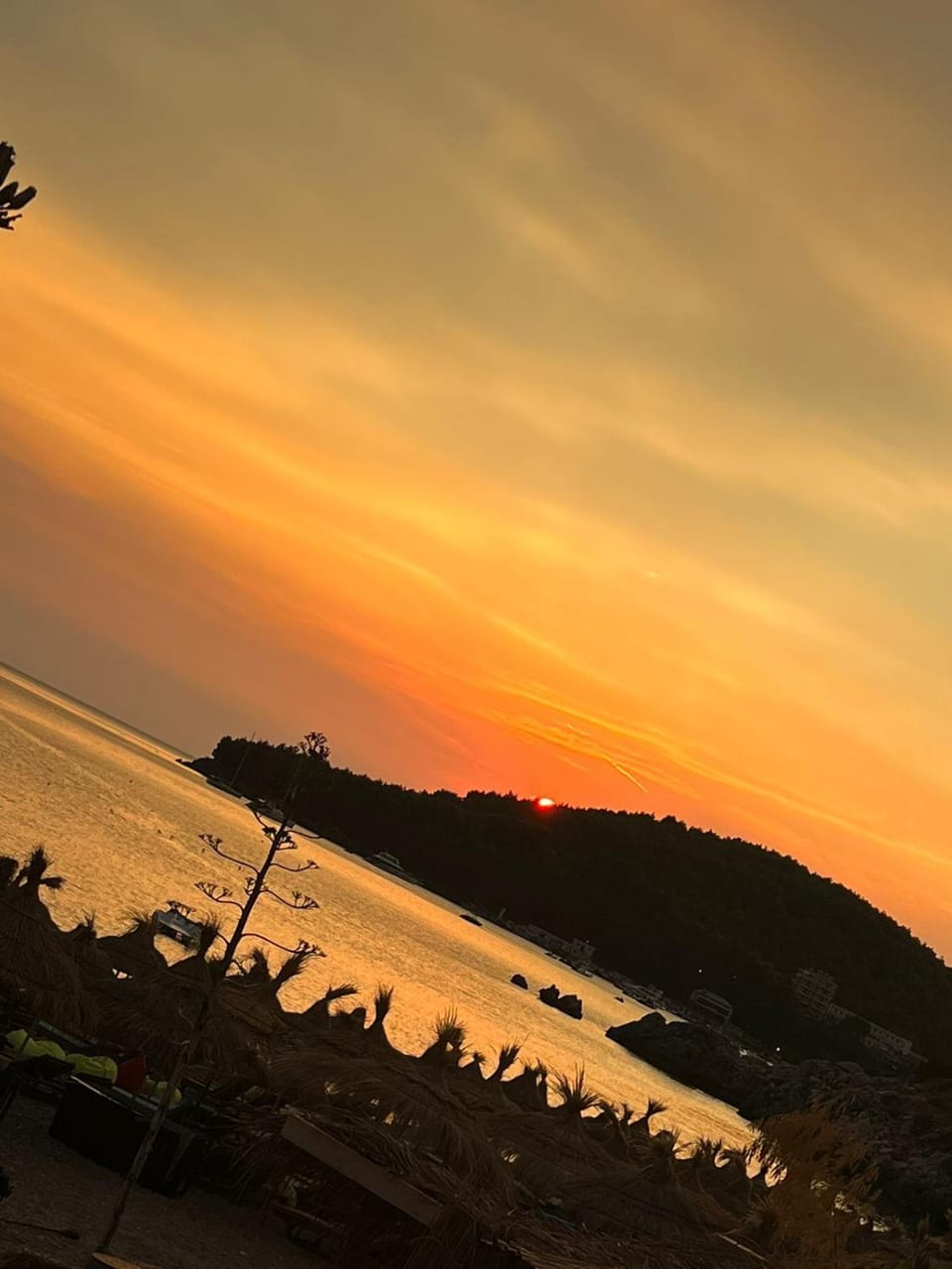 Sea view, Sunset