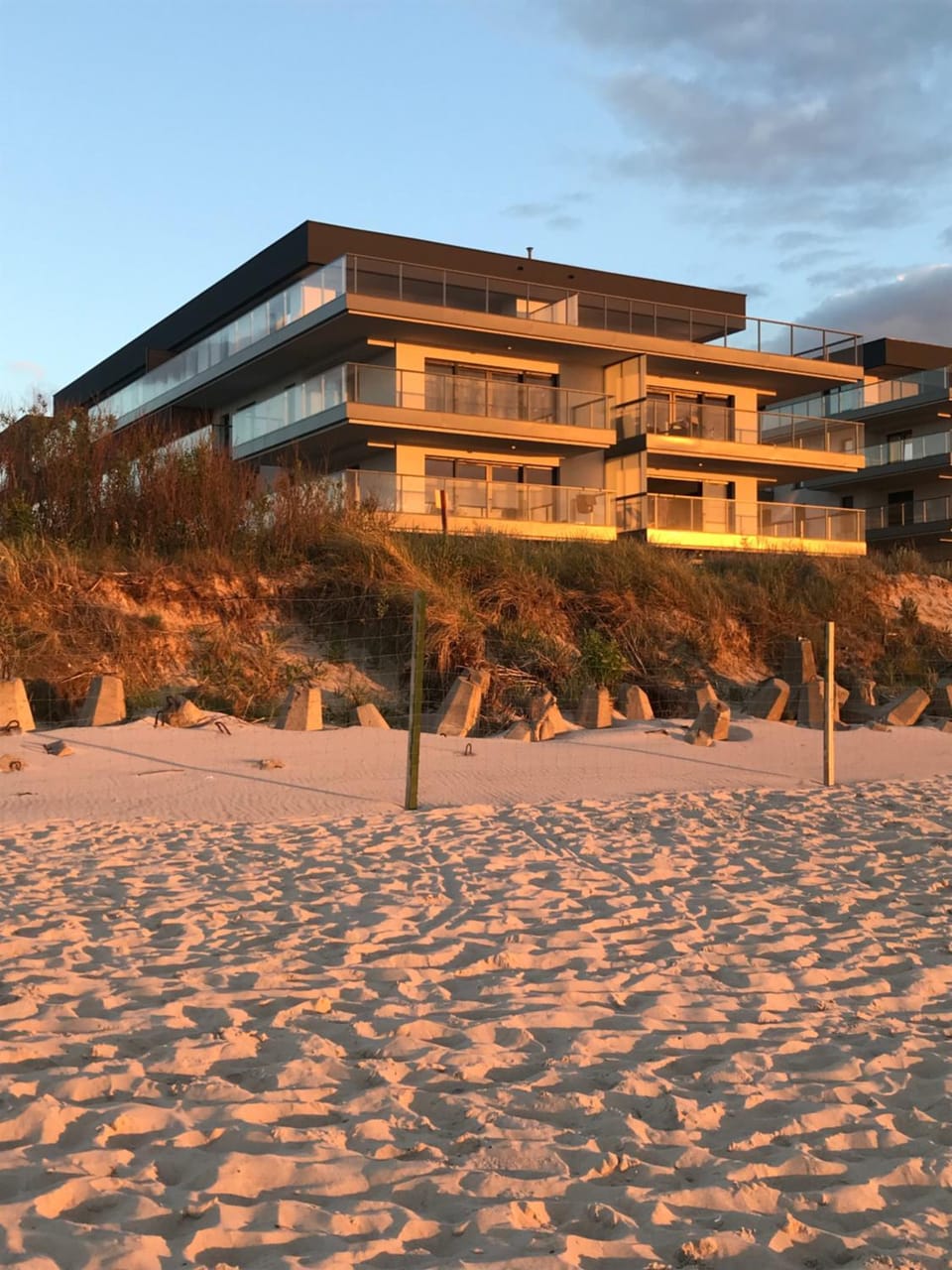 Property building, Beach