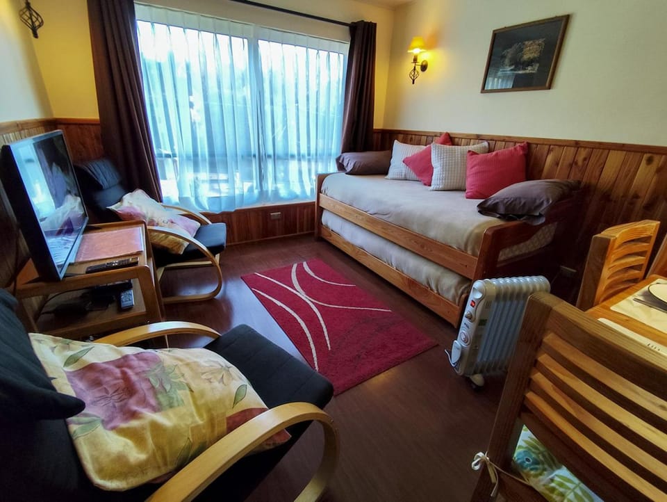 Living room, Bedroom, heating