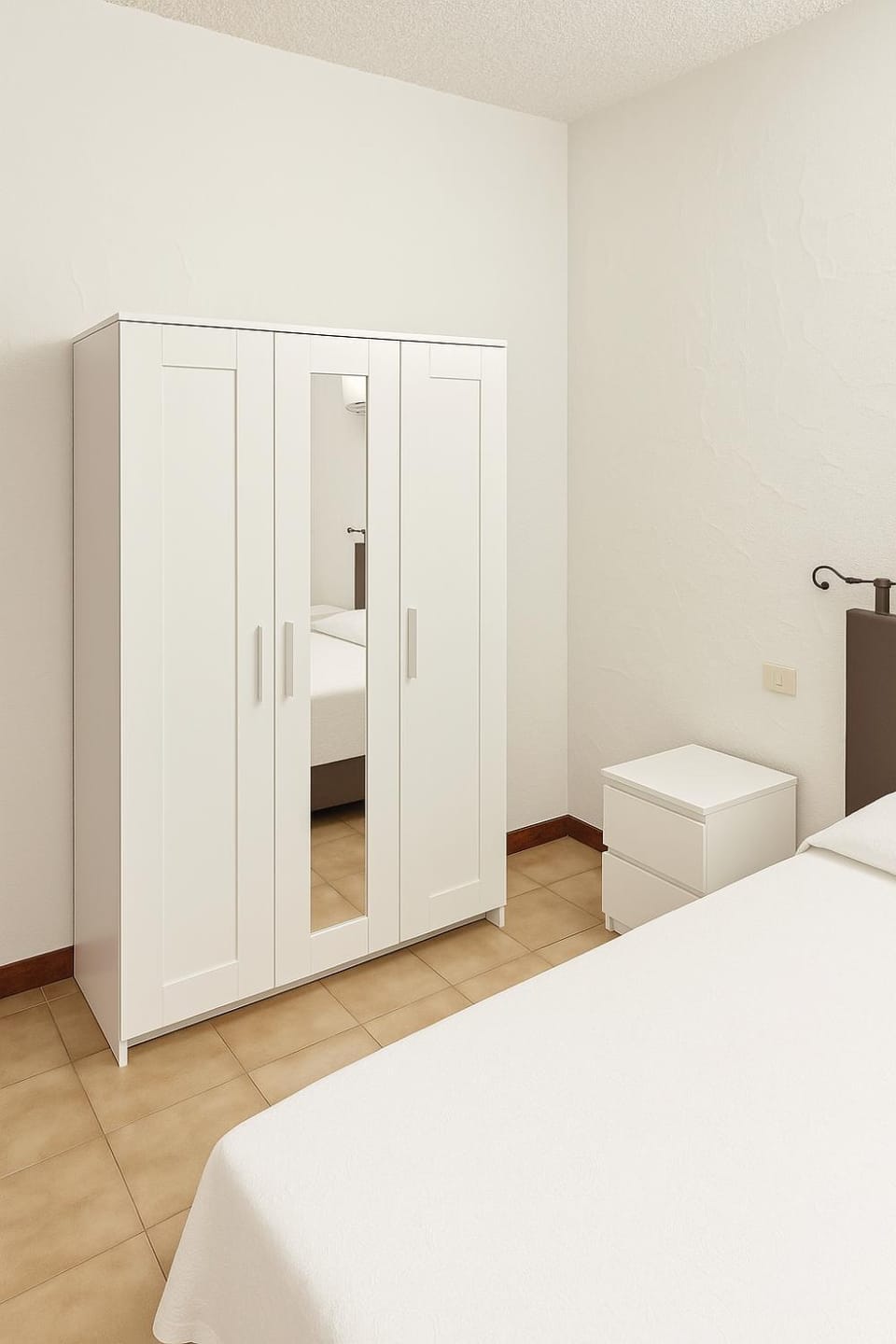 Bed, Bedroom, wardrobe