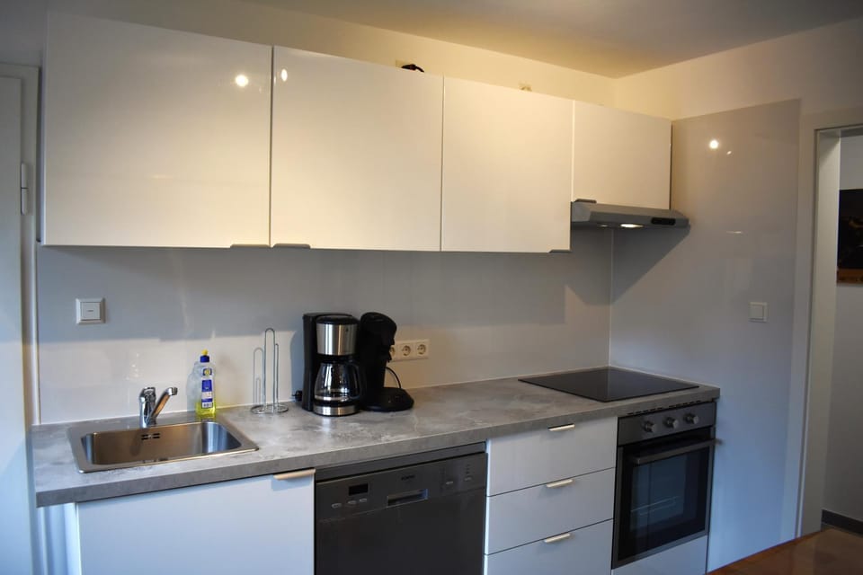 Coffee/tea facilities, Kitchen or kitchenette, dishwasher, pet friendly, stove