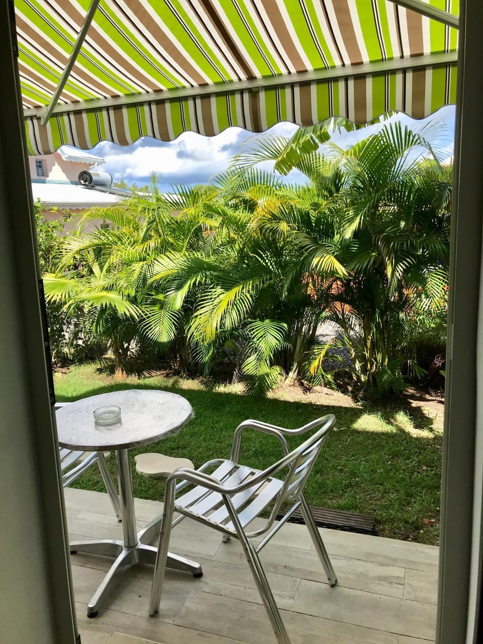 Patio, Balcony/Terrace, Garden view
