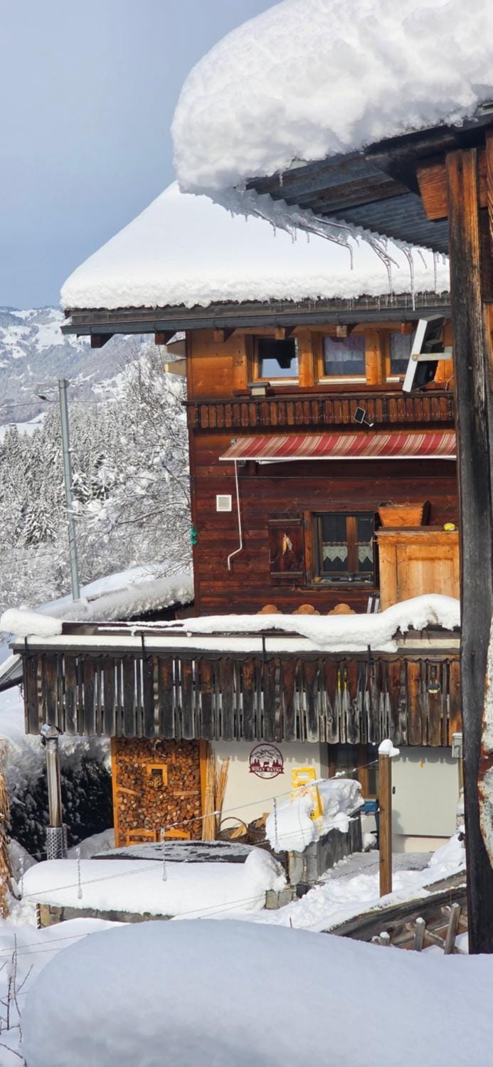 Ferienhaus & Ferienwohnung Wiñay Wayna Gotschna Blick Klosters House in Vorarlberg, Austria