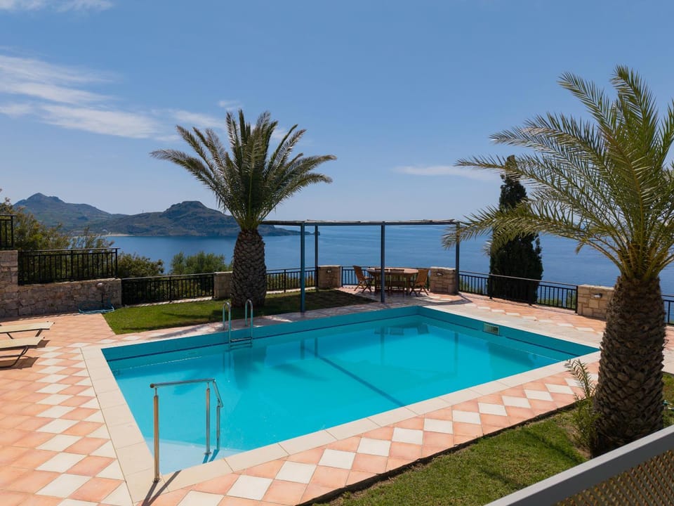 Natural landscape, Pool view, Sea view, Swimming pool