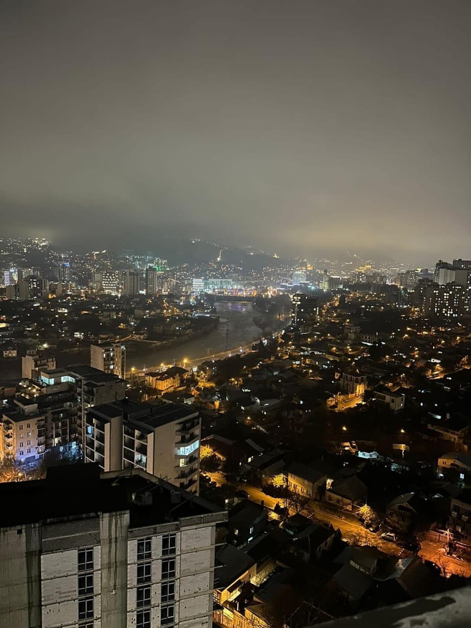 Night, City view