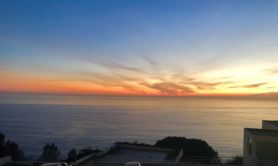 Sea view, Sunset