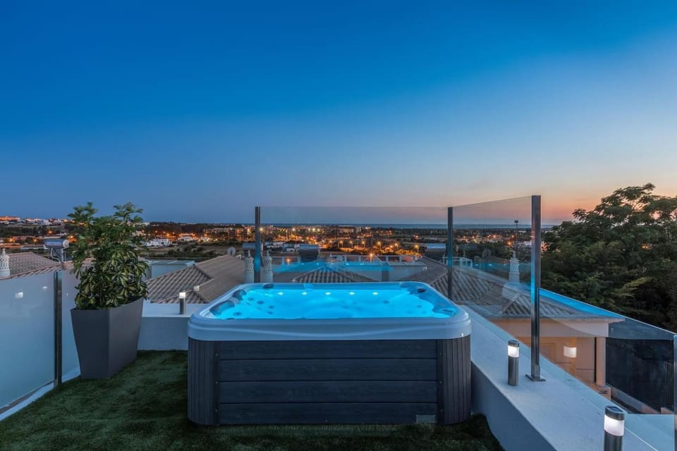 Hot Tub, Balcony/Terrace, Sea view, Sunset