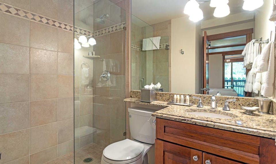 Toilet, Bathroom, towels