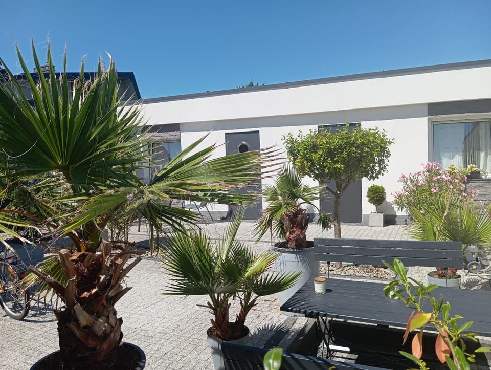 Property building, Garden