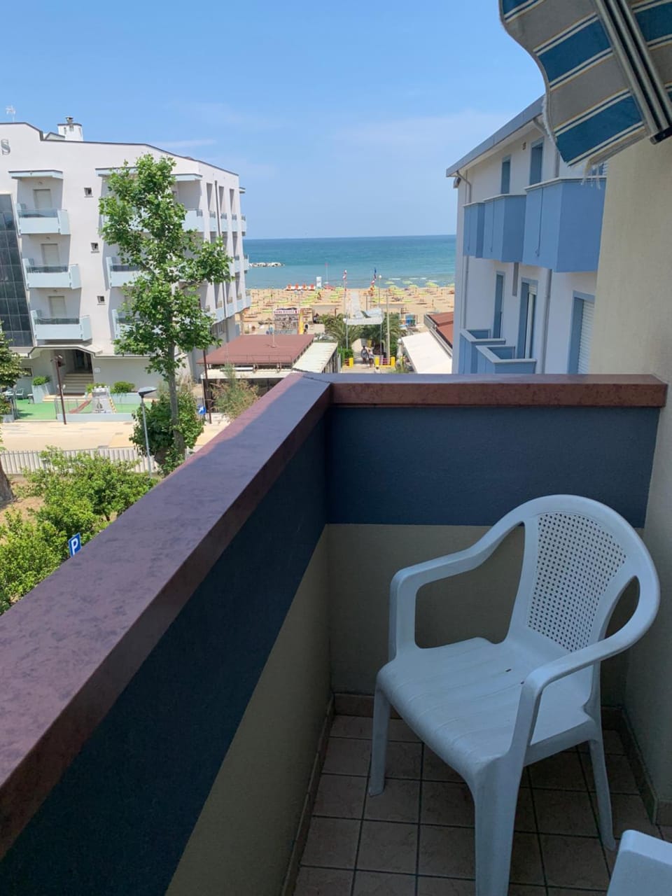 View (from property/room), Balcony/Terrace, Sea view