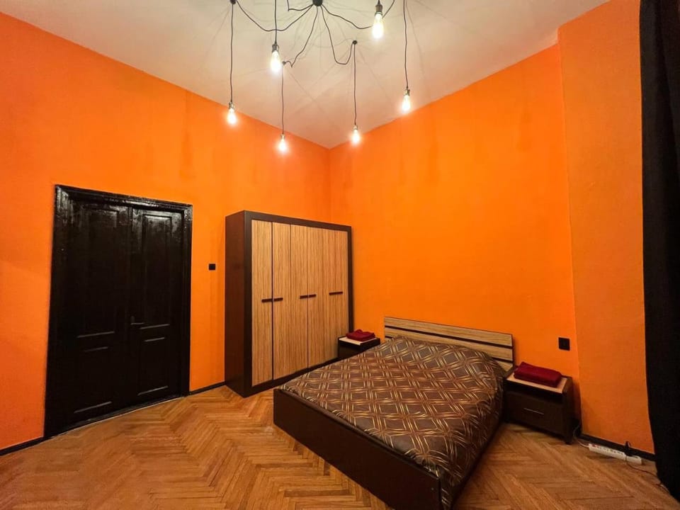 Bed, Bedroom, wardrobe