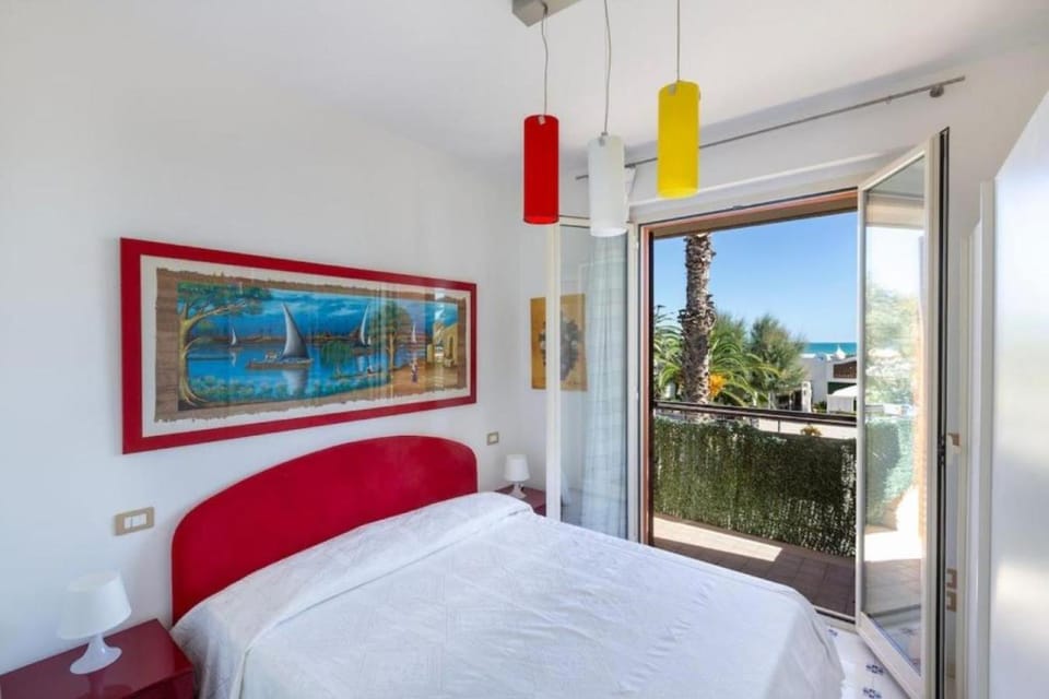 View (from property/room), Bedroom, Sea view