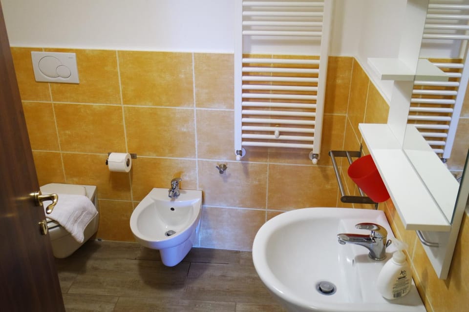 Toilet, Bathroom, bidet, towels