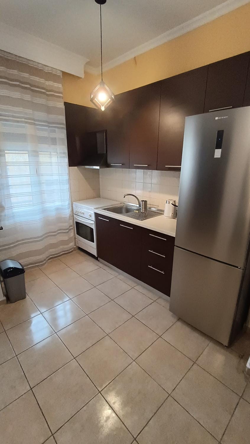 Kitchen or kitchenette, oven, stove