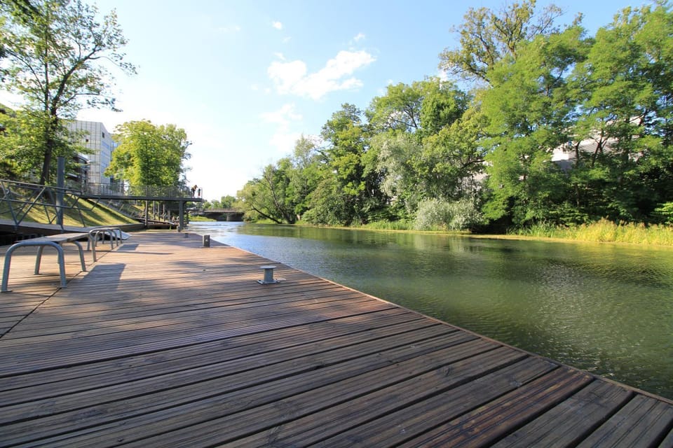 Day, Natural landscape, Lake view, River view