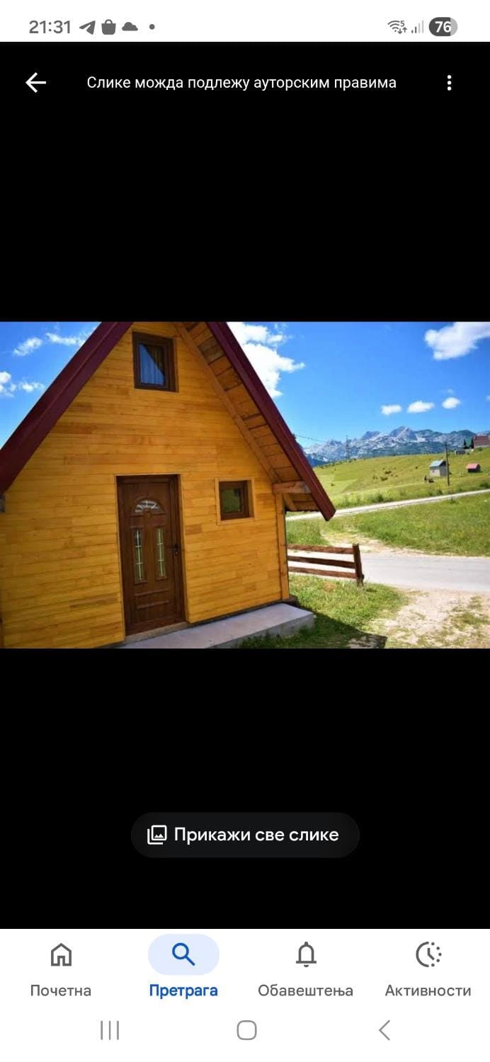 Durmitor view Nature lodge in Montenegro