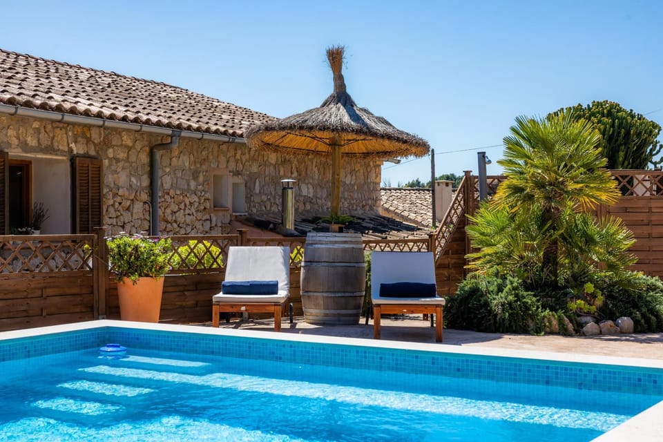 Property building, Living room, Swimming pool
