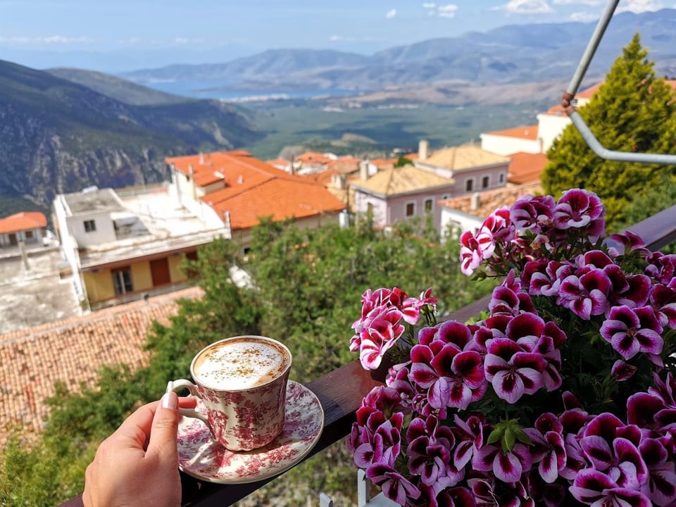 Natural landscape, Coffee/tea facilities, View (from property/room), Balcony/Terrace, Mountain view