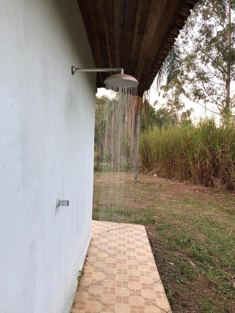 Casa de Campo- no bosque c lareira elétrica House in State of São Paulo