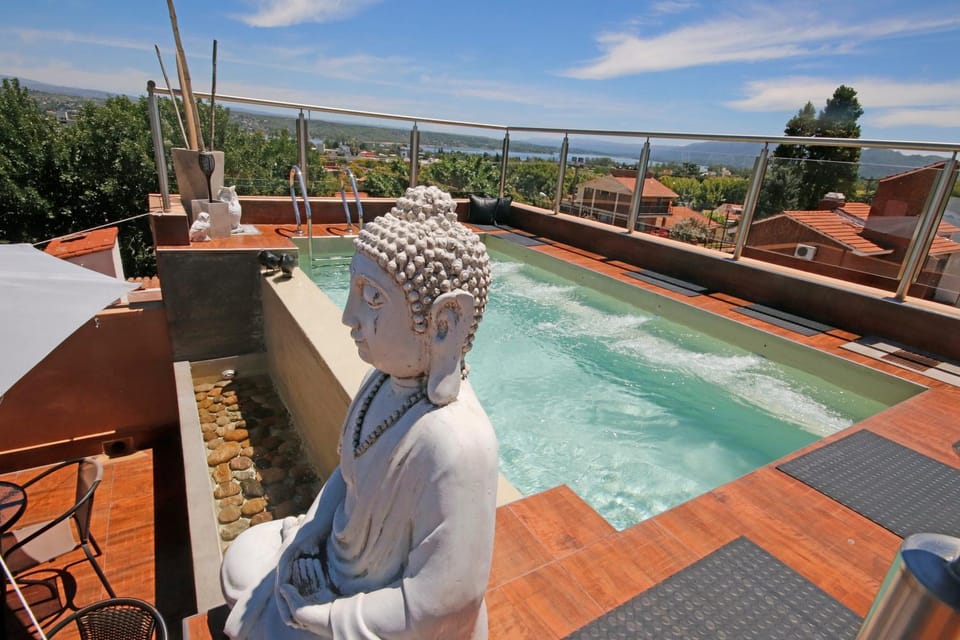 Natural landscape, Balcony/Terrace, Mountain view, Swimming pool