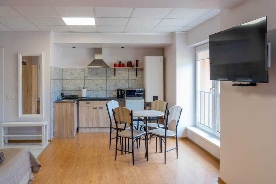 TV and multimedia, Kitchen or kitchenette, Living room, Seating area, Dining area, minibar, stove