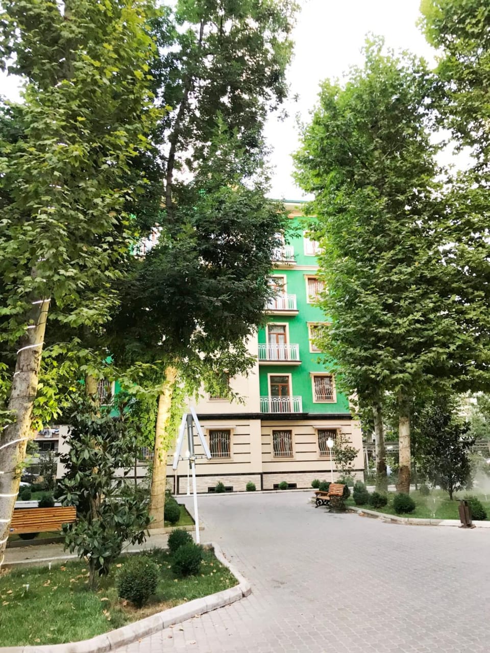 Property building, Garden