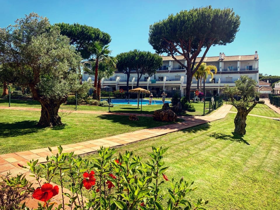 Property building, Garden view