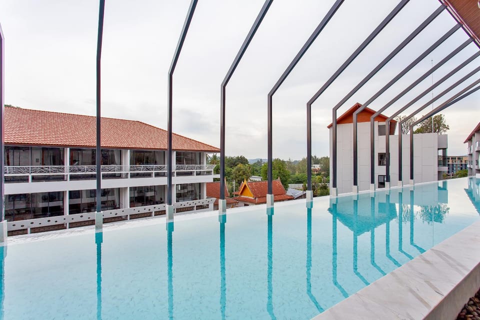 Property building, Pool view, Swimming pool, Swimming pool