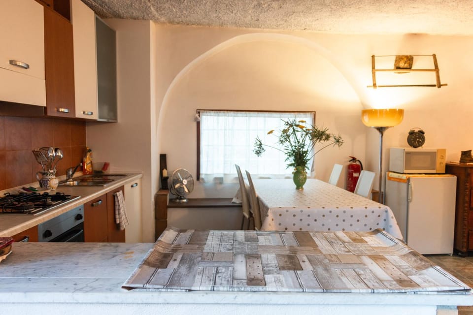 Kitchen or kitchenette, Photo of the whole room, Dining area, oven, stove