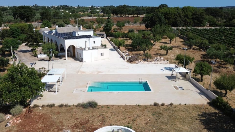 Property building, Bird's eye view, Swimming pool
