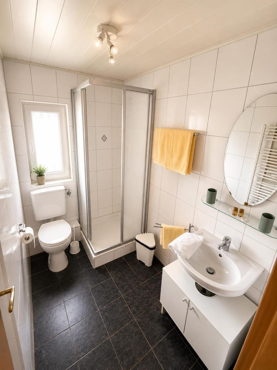 Toilet, Bathroom, Photo of the whole room, Bedroom, towels